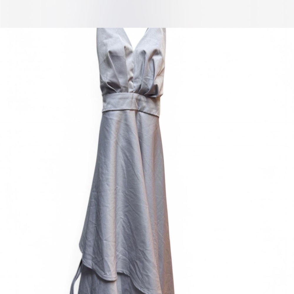 Elegant Periwinkle Dress